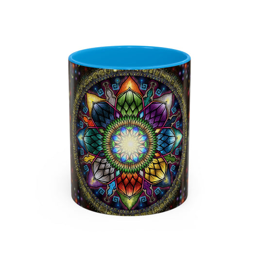 Pacio, Adam - Mystic Jewel Mandala - Colorful Accent Mugs