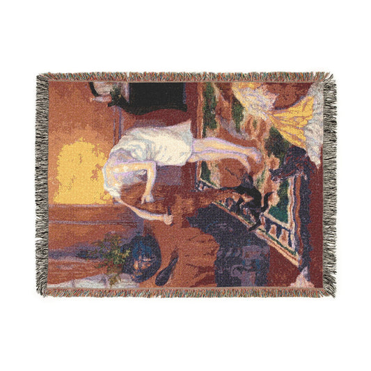 Ranson, Paul - The Golden Head of Hair (1909) - Woven Blanket