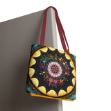 Obsidian Grandmothers Mandala - Tote Bag