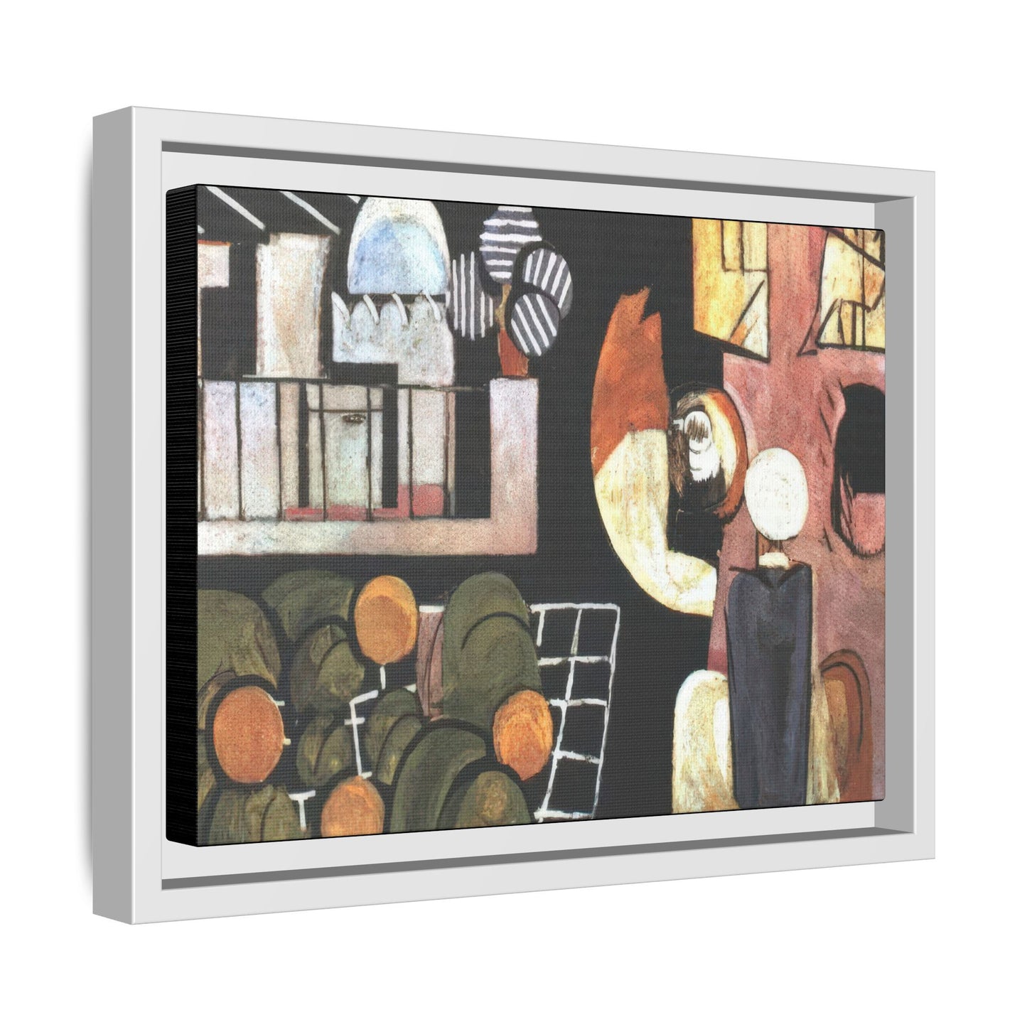 Matisse, Henri - The Moroccans (1916) - Matte Canvas, Framed