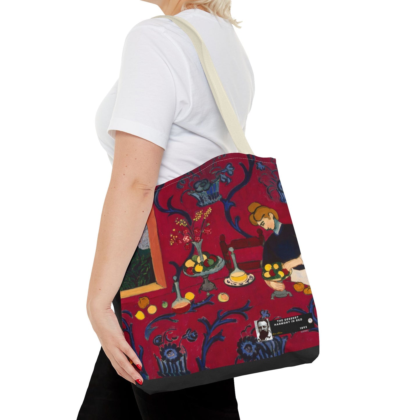 Matisse, Henri - The Dessert Harmony in Red (1908)- Tote Bag