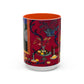 Matisse, Henri - The Dessert Harmony in Red (1908) - Colorful Accent Mugs