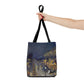 Pissarro, Camille - The Boulevard Montmartre At Night (1897) - Tote Bag