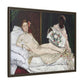 Manet, Édouard - Olympia (1870) - Matte Canvas, Framed
