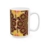 Lion Summer Mandala - Ceramic Mug