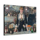 Manet, Édouard - A Bar at the Folies-Bergère (1880) - Canvas Block, unframed