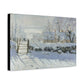 Monet, Claude - The Magpie (1868) - Canvas Block, unframed