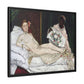 Manet, Édouard - Olympia (1870) - Matte Canvas, Framed