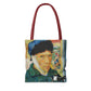 Van Gogh, Vincent - Self Portrait with Bandaged Ear (1889) - Tote Bag