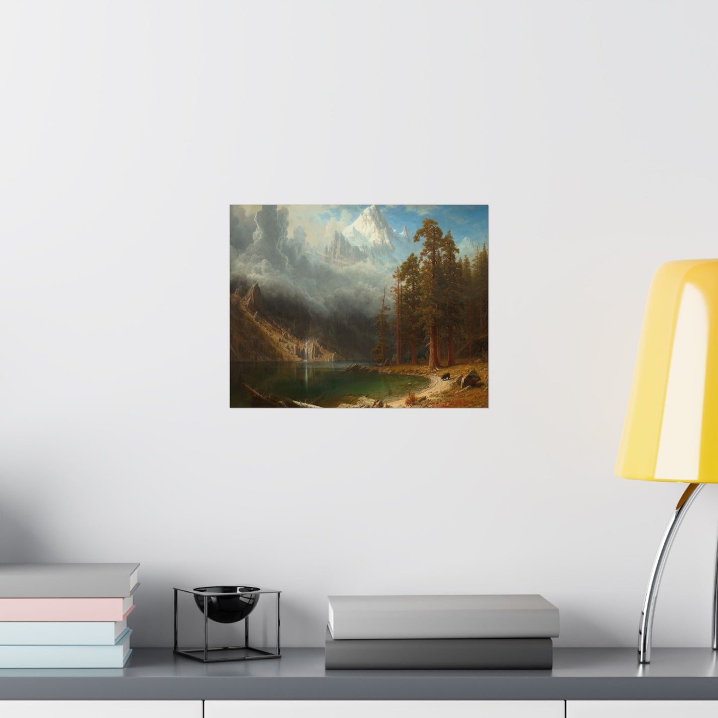 Bierstadt, Albert - Mount Corcoran (1877) - Satin Posters