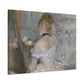 Morisot, Berthe - Woman at Her Toilette (1880) - Canvas Block, unframed