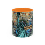 Liberty Mandala - Colorful Accent Mugs