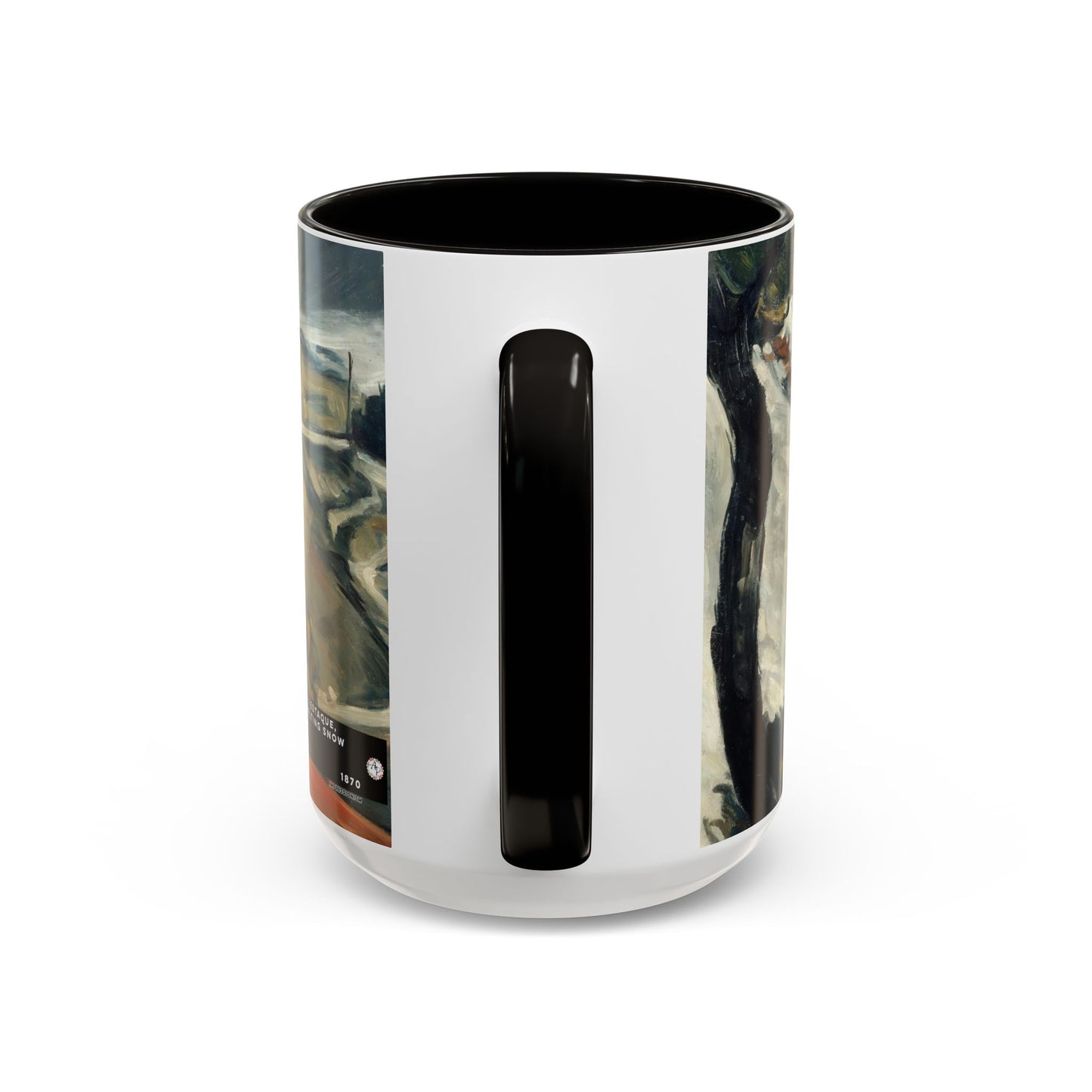 Cézanne, Paul - A Modern Olympia (1874) - Colorful Accent Mugs