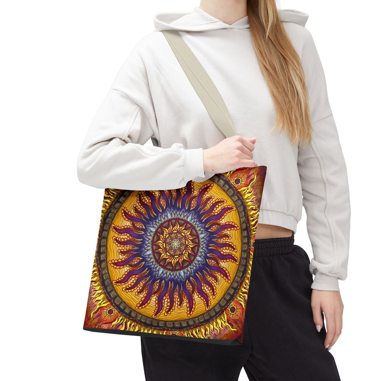Pacio, Adam - Solar Disc Mandala - Tote Bag