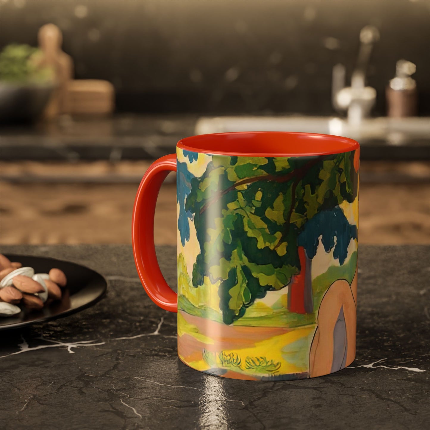 Ranson, Paul - Bather (1898) - Colorful Accent Mugs