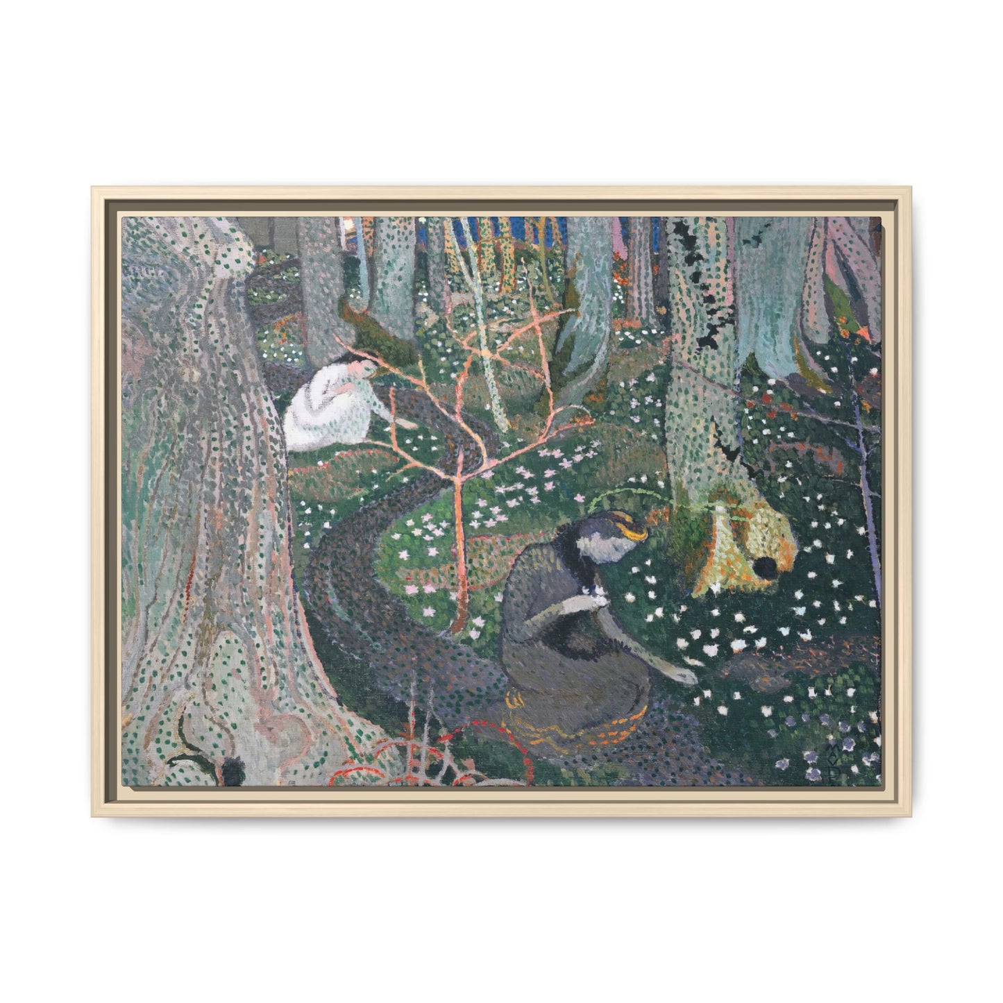 Denis, Maurice - April (1892) - Matte Canvas, Framed