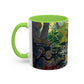 Ranson, Paul - The Lotus Bather (1906) - Colorful Accent Mugs