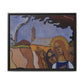 Filiger, Charles - Virgin and Two Angels (1895) - Matte Canvas, Framed