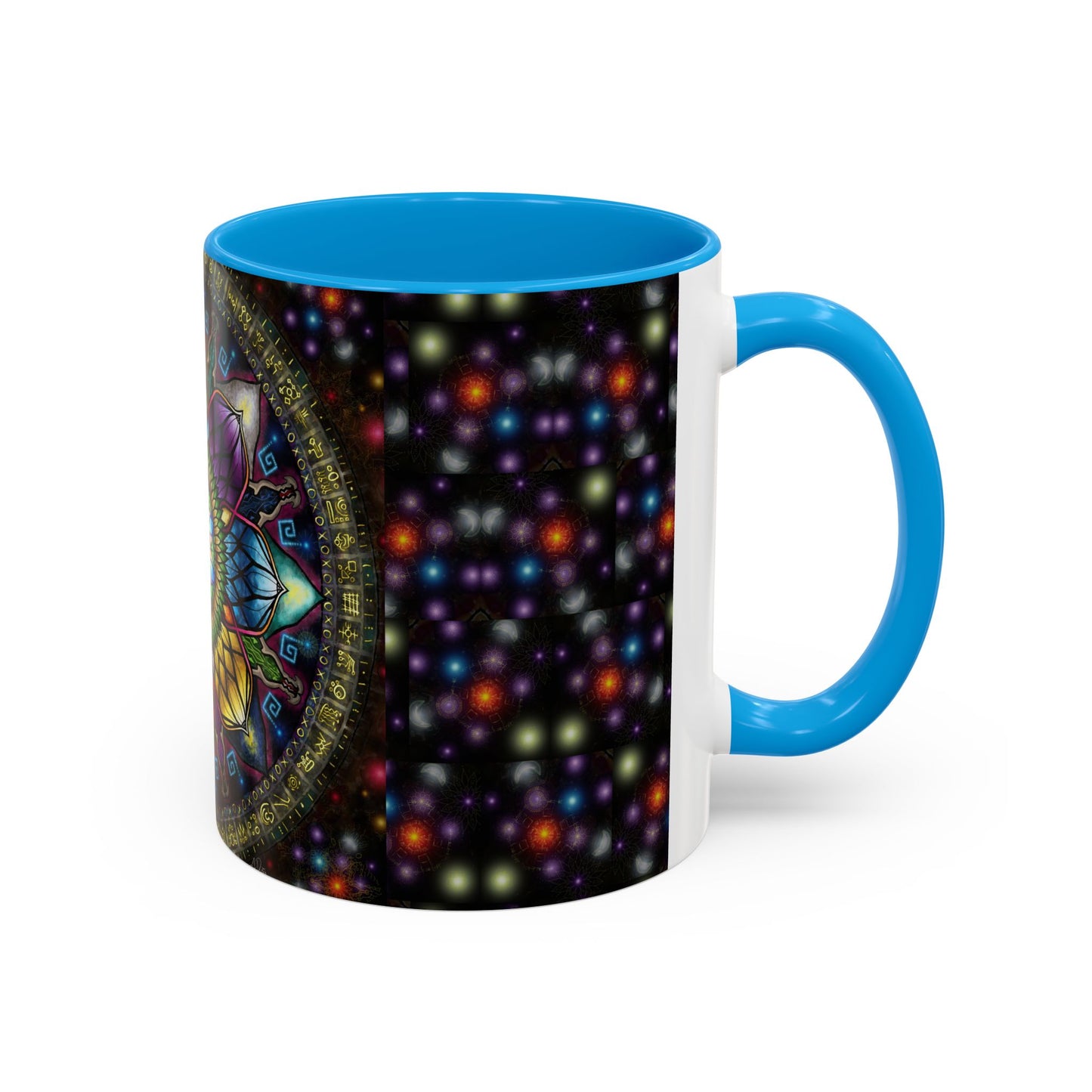 Pacio, Adam - Mystic Jewel Mandala - Colorful Accent Mugs