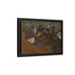 Toulouse-Lautrec, Henri - At the Moulin Rouge (1892) - Matte Canvas, Framed