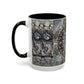 Pacio, Adam - Memento Mori Mandala - Colorful Accent Mugs