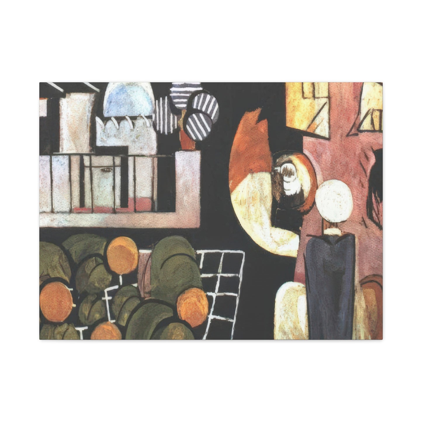 Matisse, Henri - The Moroccans (1916) - Canvas Block, unframed