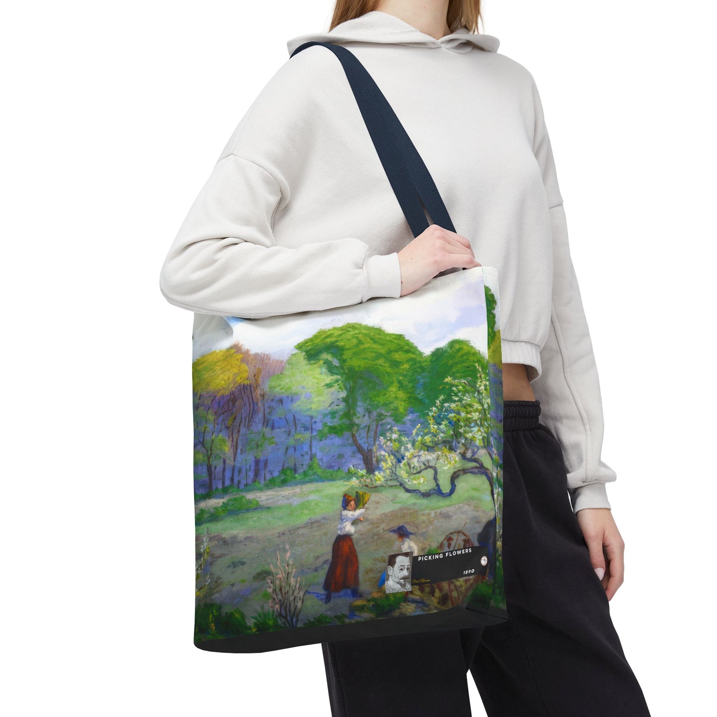 Ranson, Paul - Picking Flowers (1890) - Tote Bag
