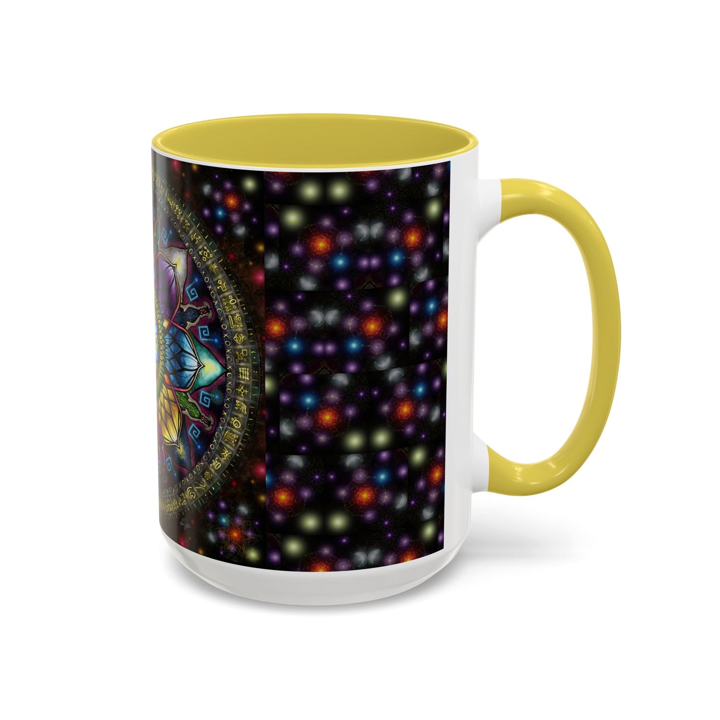 Pacio, Adam - Mystic Jewel Mandala - Colorful Accent Mugs