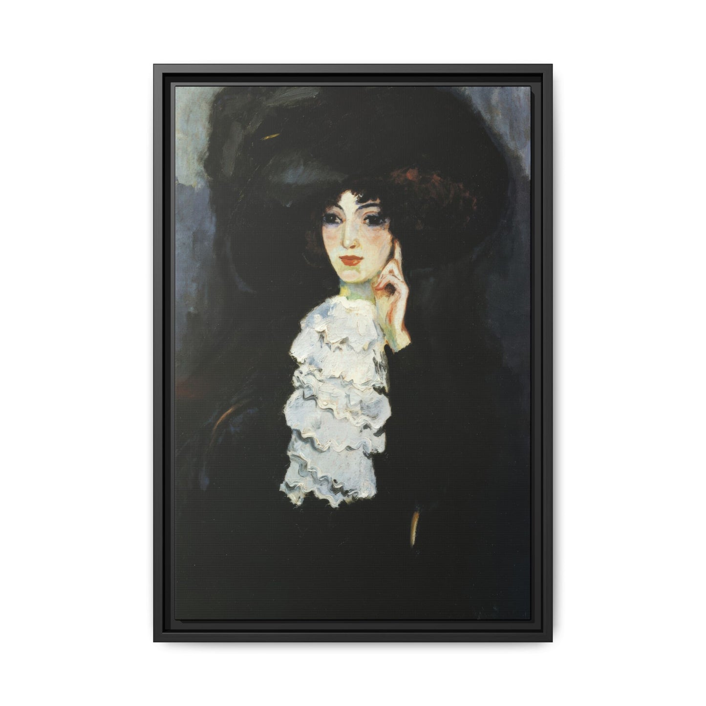 Van Dongen, Kees - Woman with Frill (1905) - Matte Canvas, Framed