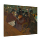 Lautrec, Henri - At the Moulin Rouge (1892) - Canvas Block, unframed