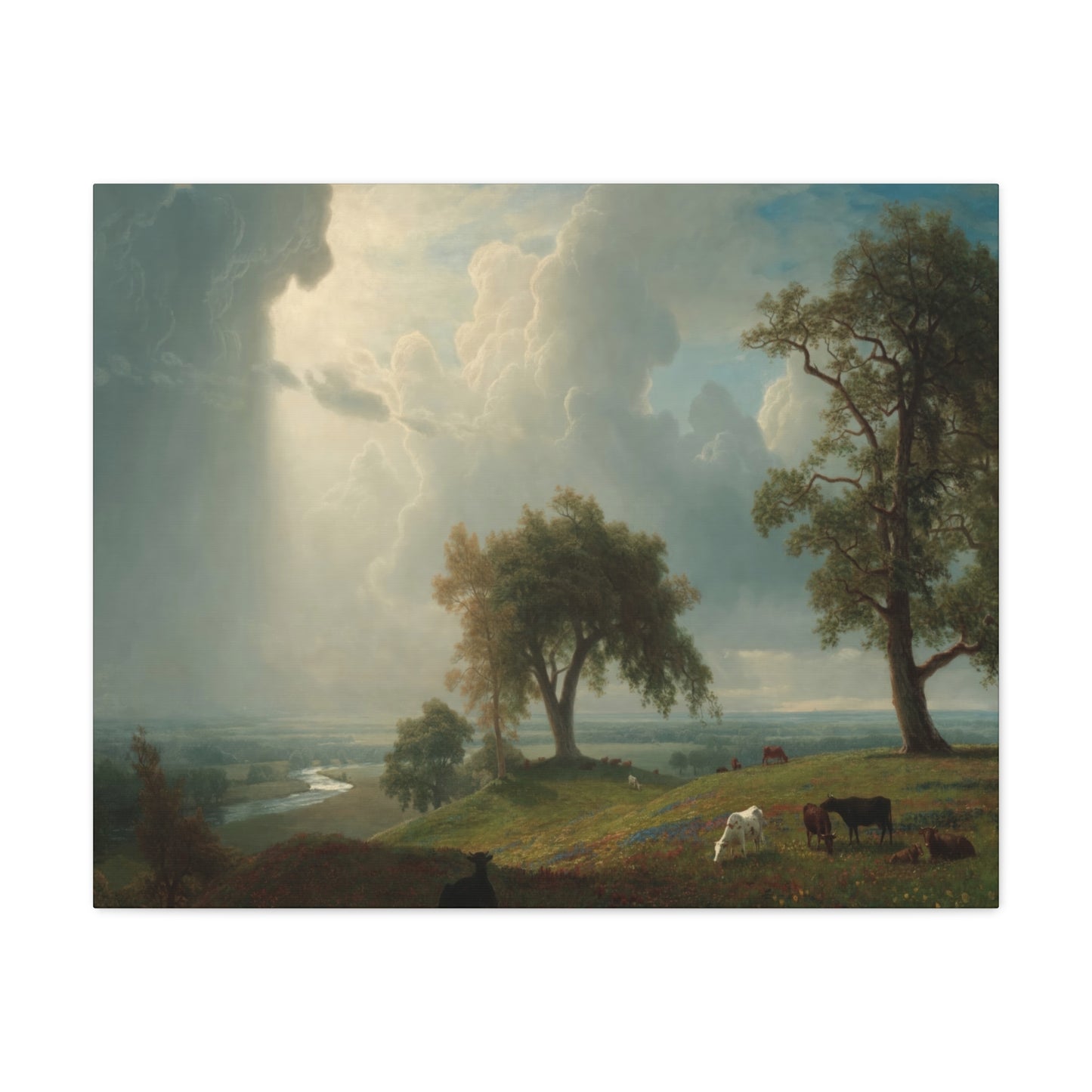 Bierstadt, Albert - California Spring (1875) - Canvas Block, unframed