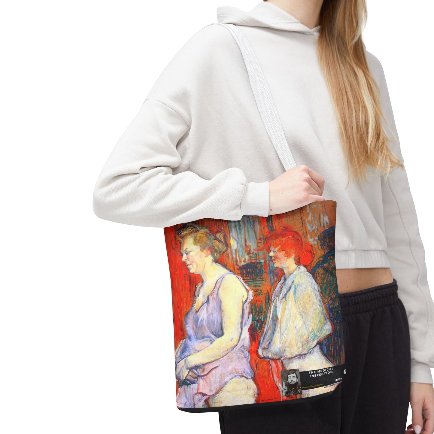 Toulouse-Lautrec, Henri - The Medical Inspection (1894) - Tote Bag