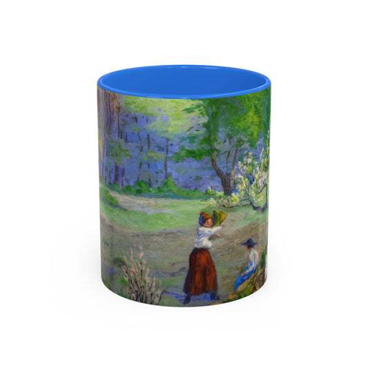 Ranson, Paul - Picking Flowers (1890) - Colorful Accent Mugs