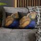 Filiger, Charles - The Recumbent Christ (1895) - Suede Square Pillowcase