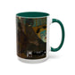 Toulouse-Lautrec, Henri - At the Moulin Rouge (1892) - Colorful Accent Mugs