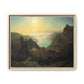 Bierstadt, Albert - Donner Lake from the Summit (1873) - Matte Canvas, Framed