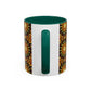 Pacio, Adam - Monarch Butterfly Mandala - Colorful Accent Mugs