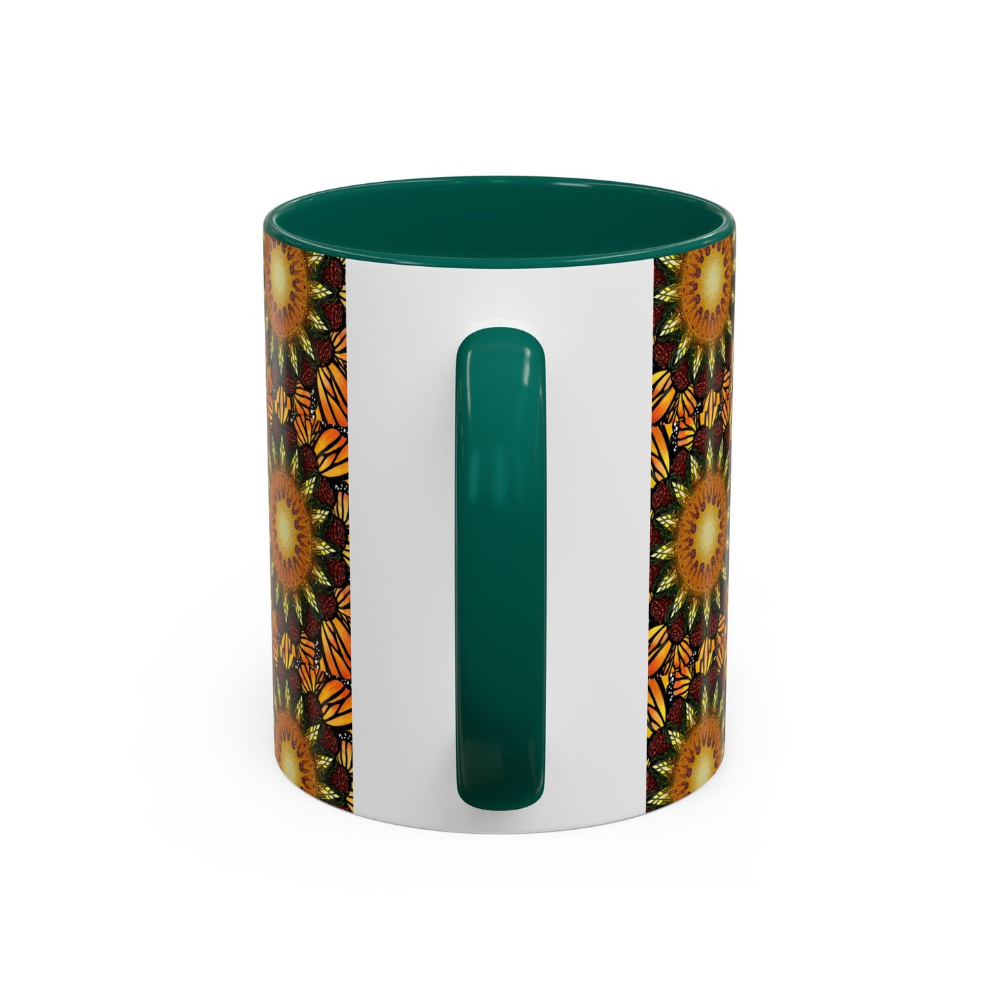 Pacio, Adam - Monarch Butterfly Mandala - Colorful Accent Mugs