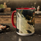 Cézanne, Paul - A Modern Olympia (1874) - Colorful Accent Mugs