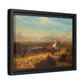 Bierstadt, Albert - The Last of the Buffalo  (1888) - Matte Canvas, Framed