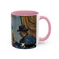 Cézanne, Paul - The Card Players (1892) - Colorful Accent Mugs