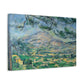 Cézanne, Paul - Mont Sainte-Victoire with Large Pine (1887) - Canvas Block, unframed