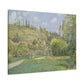 Pissarro, Camille - A Cowherd at Valhermeil, Auvers-sur-Oise (1874) - Canvas Block, unframed