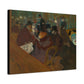 Lautrec, Henri - At the Moulin Rouge (1892) - Canvas Block, unframed