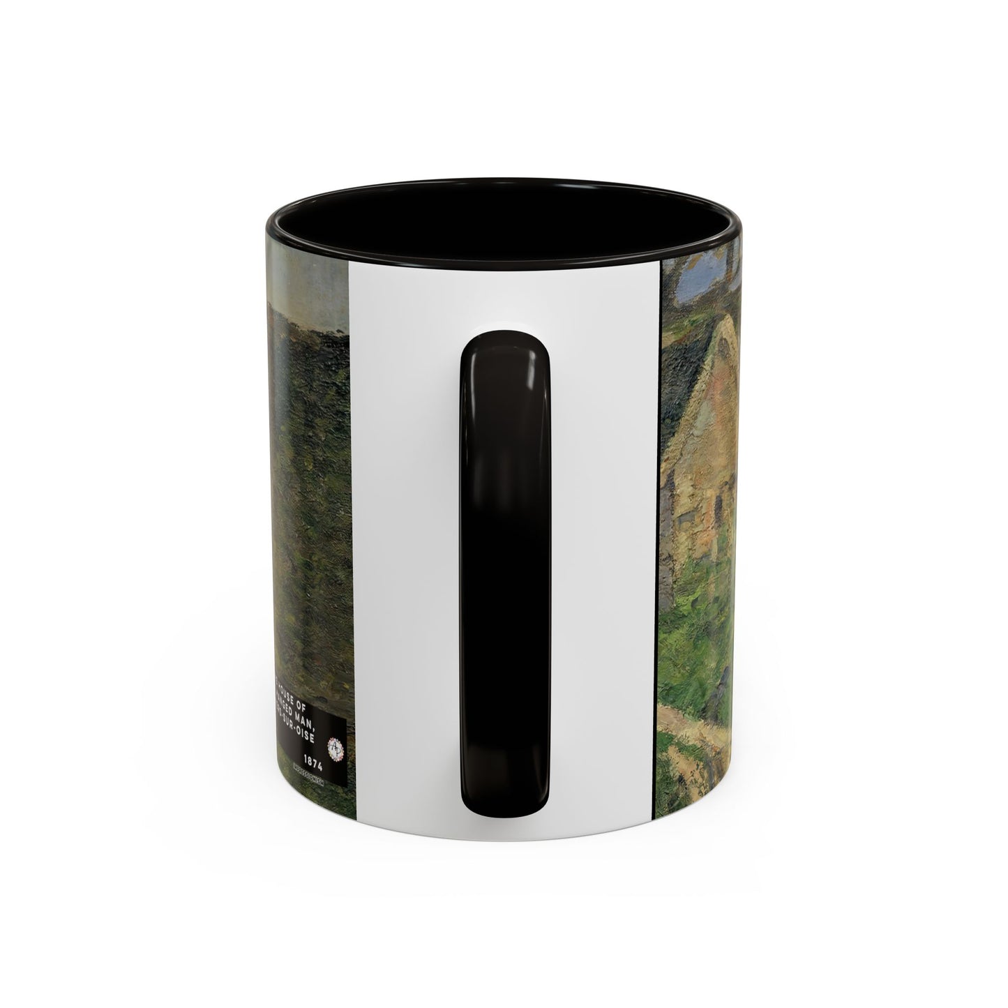 Cézanne, Paul - The House of the Hanged Man, Auvers-sur-Oise (1874) - Colorful Accent Mugs