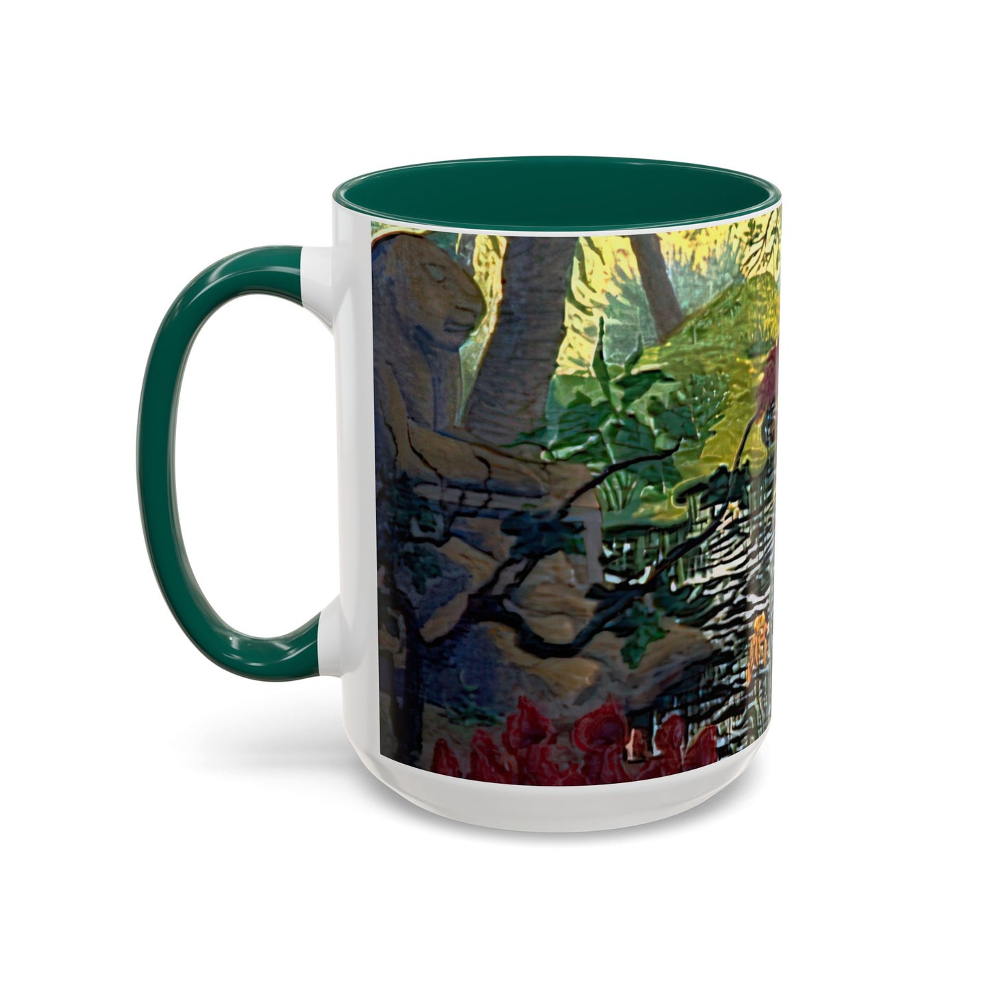 Ranson, Paul - The Lotus Bather (1906) - Colorful Accent Mugs