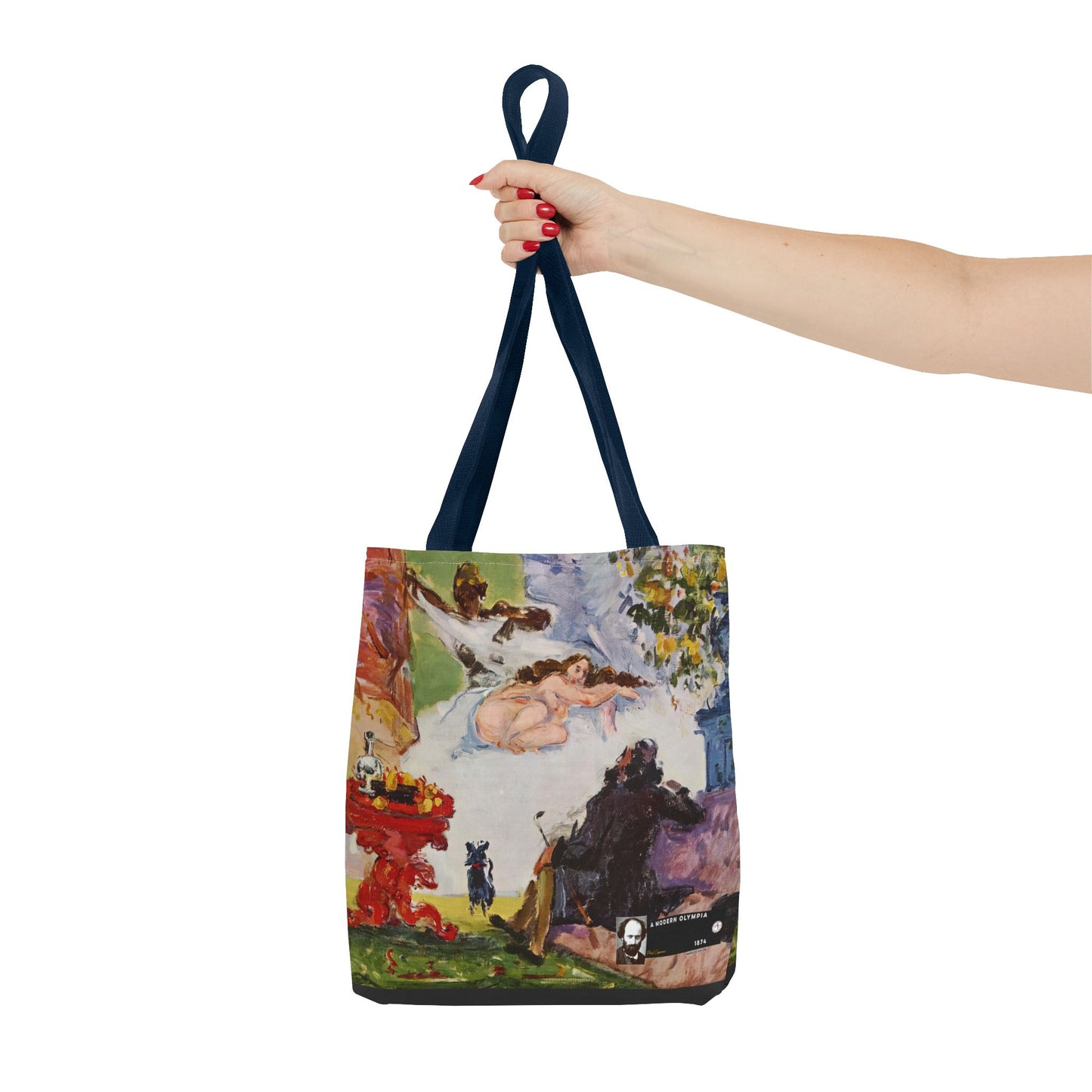 Cézanne, Paul - A Modern Olympia (1874) - Tote Bag