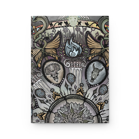 Pacio, Adam - Memento Mori Mandala - Hardcover Journal Matte