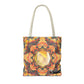 Filiger, Charles - Woman’s Head with Closed Eyes (1893) - Tote Bag