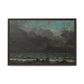 Courbet, Gustave - The Sea (1865) - Matte Canvas, Framed